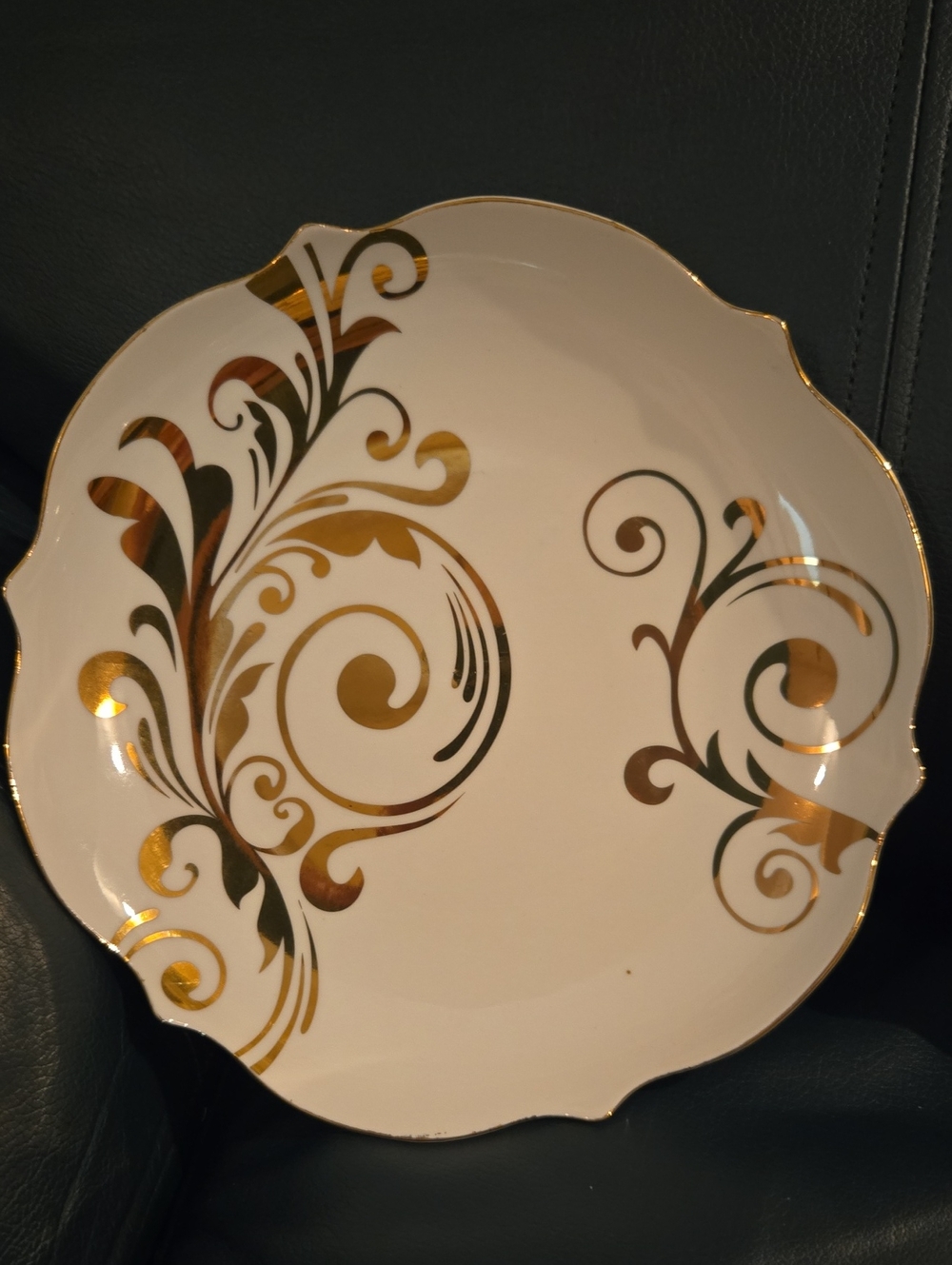 Pier 1 Elegant Scroll Plates - Picture 3 of 13